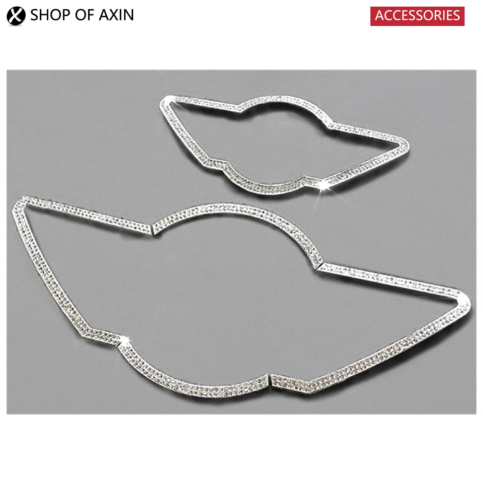 

Emblems Artificial Crystal Framed Hood Rear Part For MINI Cooper Hatchback CLubman Paceman Countryman Jcw F54 F55 F56 R60 R61