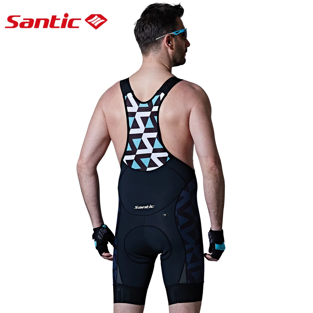 Мужской комплект велосипедной одежды Santic M7C02119 дышащий для велоспорта с