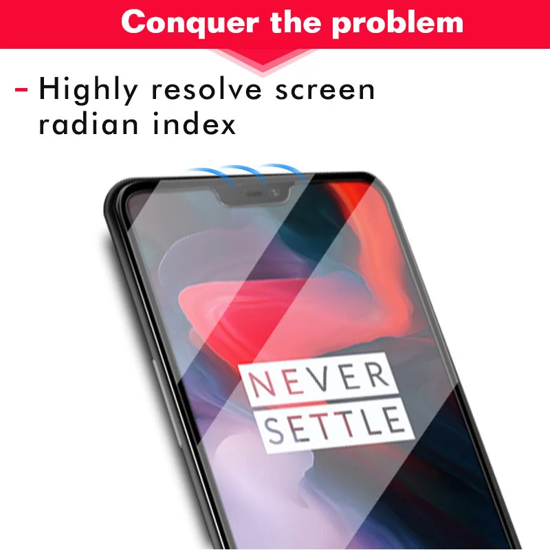 JGKK 5D закругленные края полное покрытие закаленное стекло для Oneplus 7 7T 6 5T 5 Oneplus6 защитный экран протектор для 1+ 6 One Plus 6T