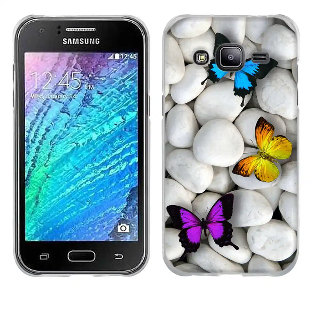 Для samsung Galaxy J2 J200 J200F J200G J200H чехол силиконовый чехол для телефона для samsung J2 чехол Роскошная задняя крышка с принтом