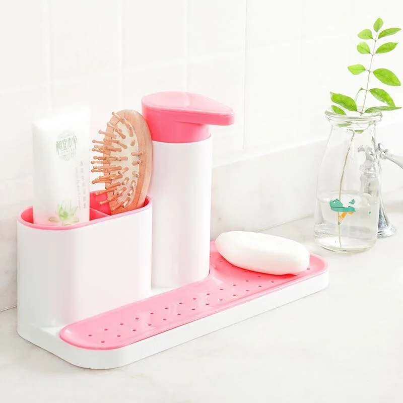 Стеллаж для хранения моющих средств ванной и кухни стеллаж дозатора мыла