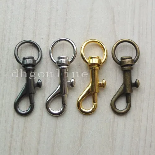 25 шт. поворотный зажим оснастки крюк триггер для лямки мешок ремешок кошелек 11 мм