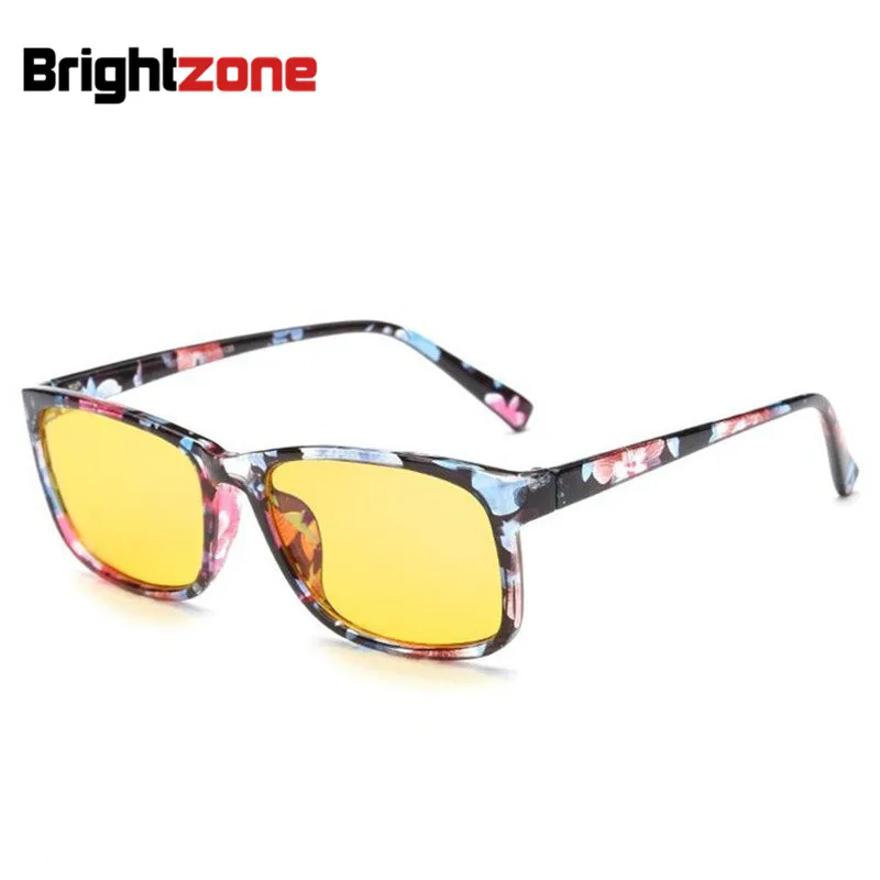 Floral Anti Blue Light Glasses Men And Women Stop Eye Stain Sleep Better Defence Radiation Computer Night Driving Gaming Glasses - Цвет оправы: Floral