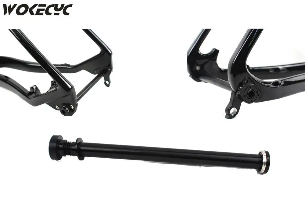 Задняя сквозная ось из сплава для горного велосипеда 142*12 мм быстросъемная