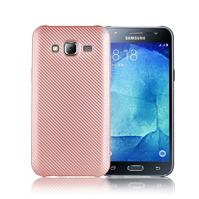 углеродные волокна узор силиконовый чехол на samsung galaxy J7 Core/J7 neo SM-J701F/DS чехлы мягкий