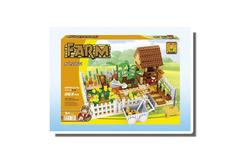 Набор строительных блоков Совместимость с Веселая ферма 262 3D игрушечные