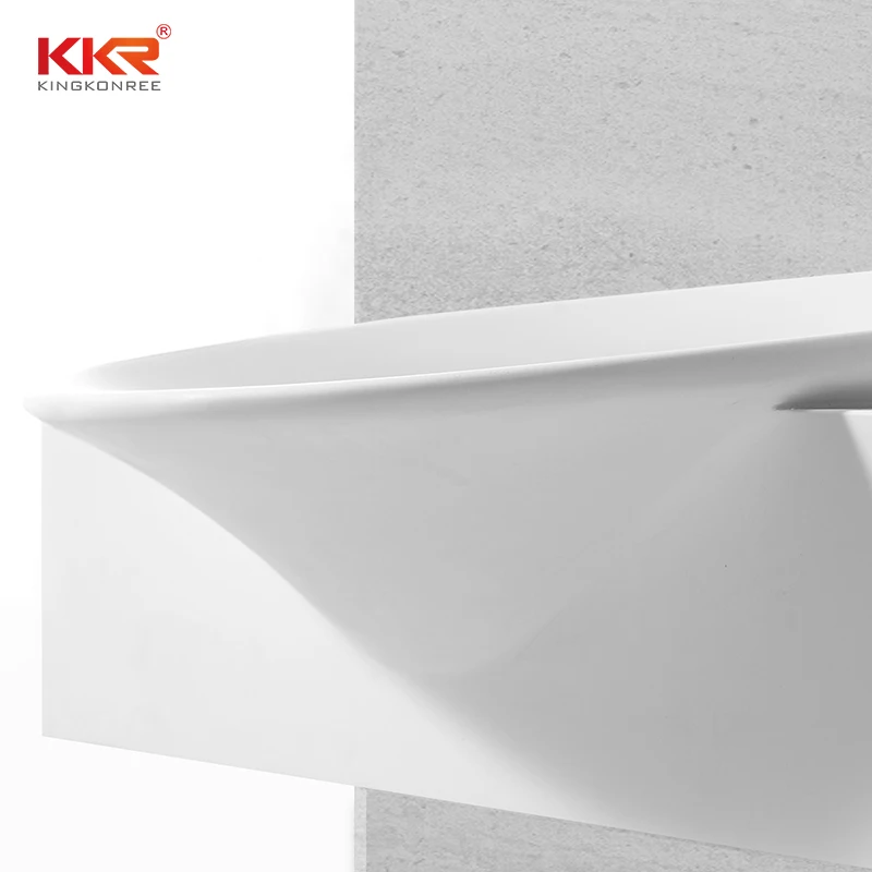 KKR твердой поверхности материал искусственный камень настенные умывальник KKR-1543 |