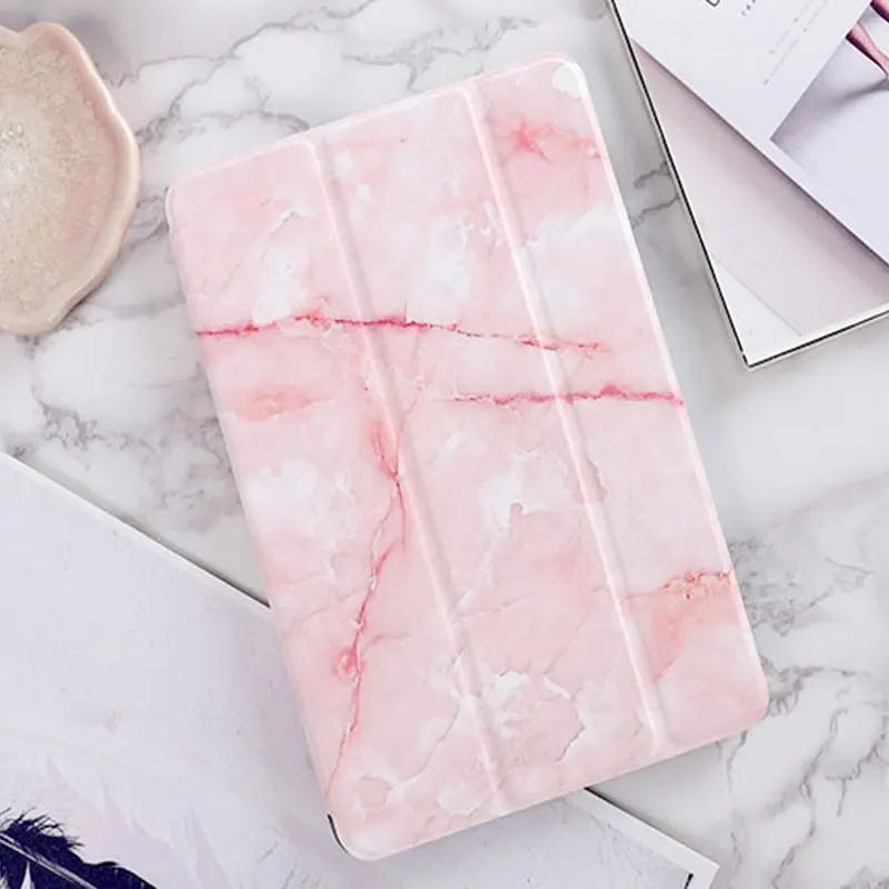 Mimiatrend мрамор зерна флип Smart Cover для ipad Pro 9 7 &quotmini1/2/3 2 3 4 Air 1/2 в виде ракушки + чехол