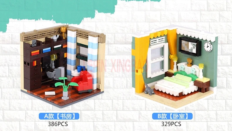 XINGBAO 01401 Genuine 2116PCS Building Series The Living House Set Blocks Bricks Educational lepinings Toys Gifts LP | Игрушки и хобби