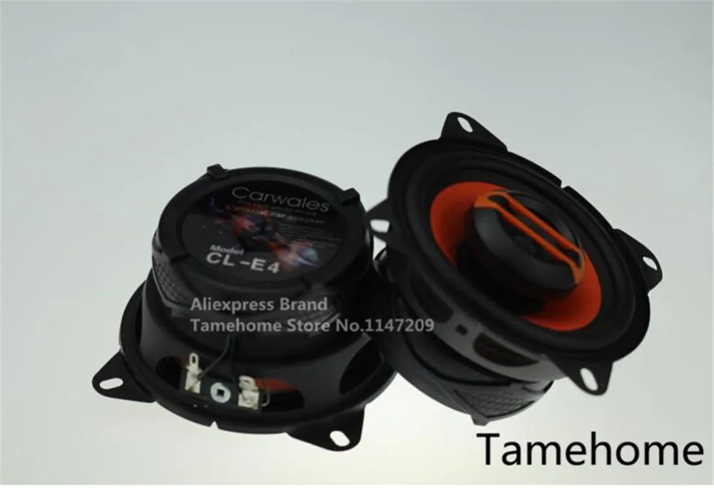 OrangeRed 1 пара 4 дюймов тяжелых коаксиальные автомобильные динамики Отличный Звук