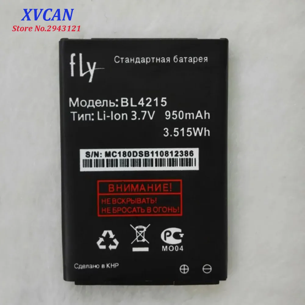 2019 Высококачественный аккумулятор BL4215 для Fly Q115 MC180 DESIRE MC181 li ion 950 мАч|Аккумуляторы