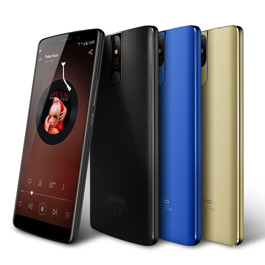 LEAGOO power 5 Android 8 1 двойная задняя камера 4G мобильный телефон 7000mAh 99 &quotFHD MT6763V