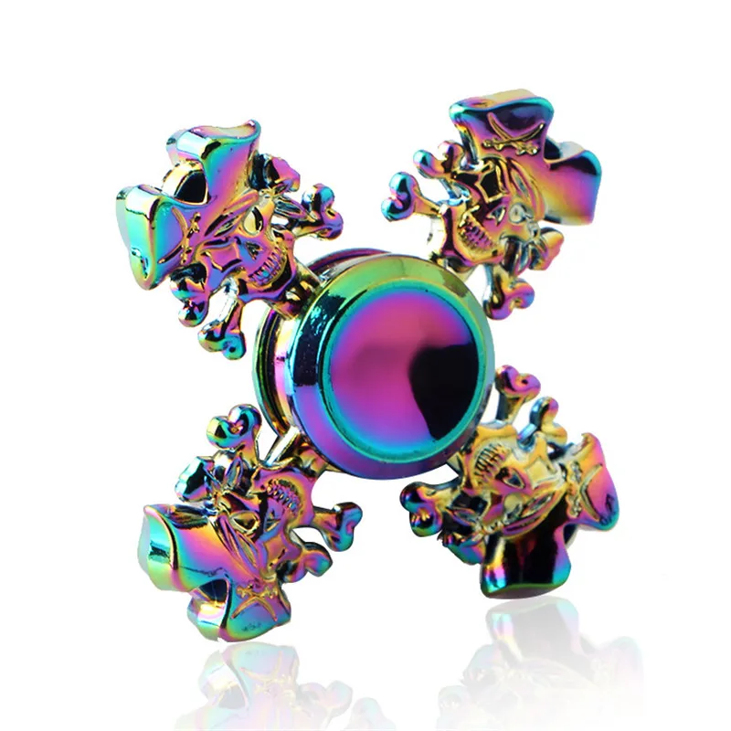 Ainbow медный фиджет Спиннер для пальцев ABS EDC ручной Спиннер Tri для детей аутизм СДВГ тревога стресс помощь фокус ручной Спиннер игрушки