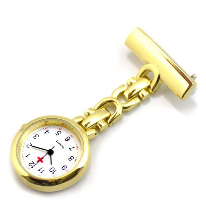 

Gifts Doctor Pendant Pocket Quartz Red Cross Brooch Nurses Watch Fob Hanging Medical Pocket Watch Relogio Clock Stainless Steel