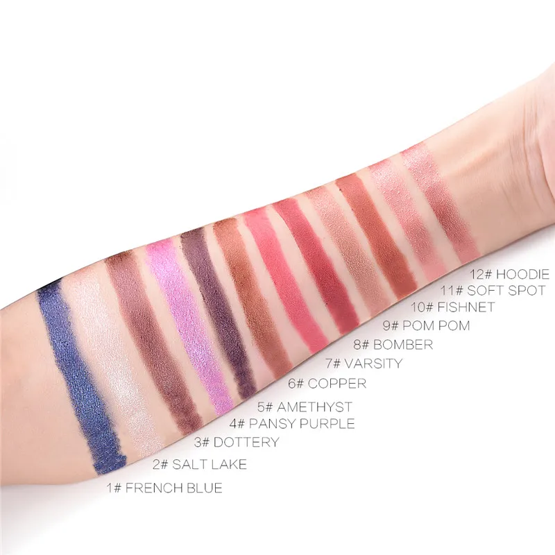 BeautyBigBang Макияж матовая губная помада синий цвет губ косметический пигмент 12 цветов стойкая матовая металлическая помада