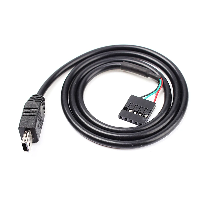 50 см мини usb 5pin Male 5Pin Female 0 1 &quotзаголовок USB PCB Материнская плата кабель|Кабели USB| |