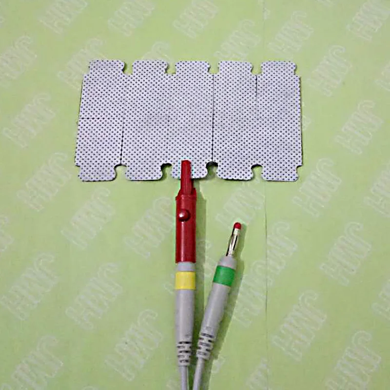 50pcs disposable EMG electrode 23*34.5mm Non-woven fabric pad |