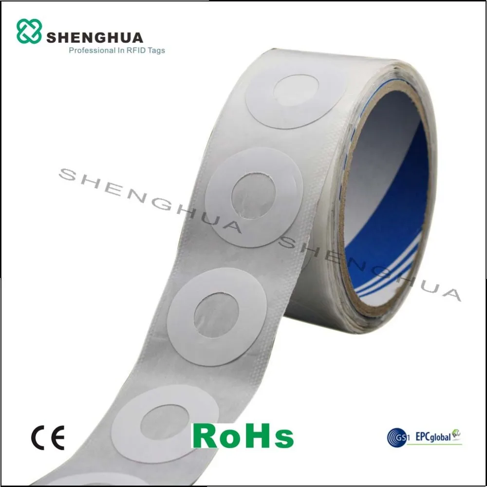 10 штук упак. Клейкая UHF диск Пассивная RFID этикетка бумажный стикер Cd DVD наклейка