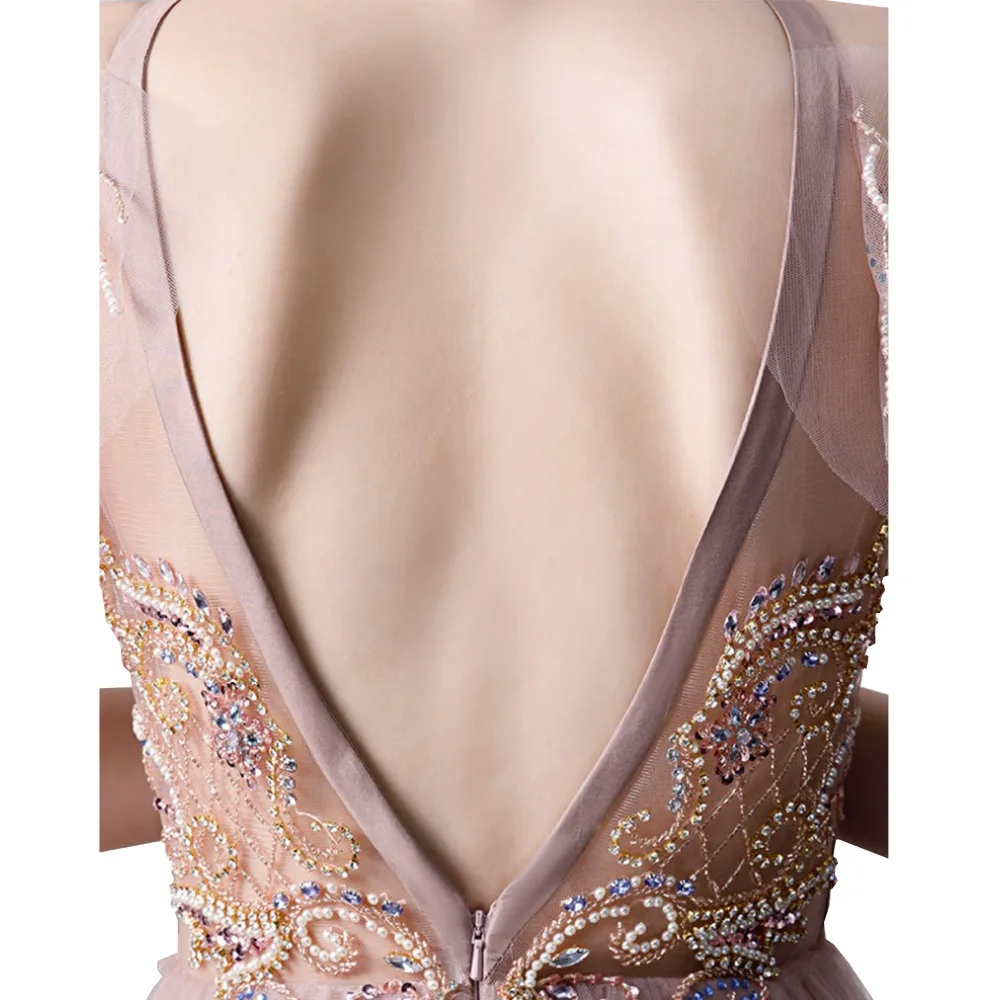 ANTI New High-end Evening Dress Halter Sequins Beading Floor-length Backless Prom Formal Gowns Custom Robe De Soiree | Свадьбы и