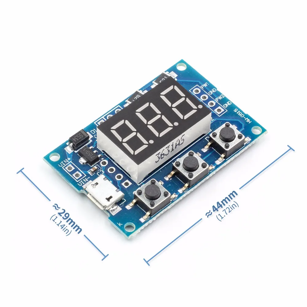 Micro USB DC 2CH Регулируемый pwm генератор сигналов рабочий цикл импульсный Частотный модуль цифровой светодиодный дисплей трубка DC 5 в 12 В 24 В DIY