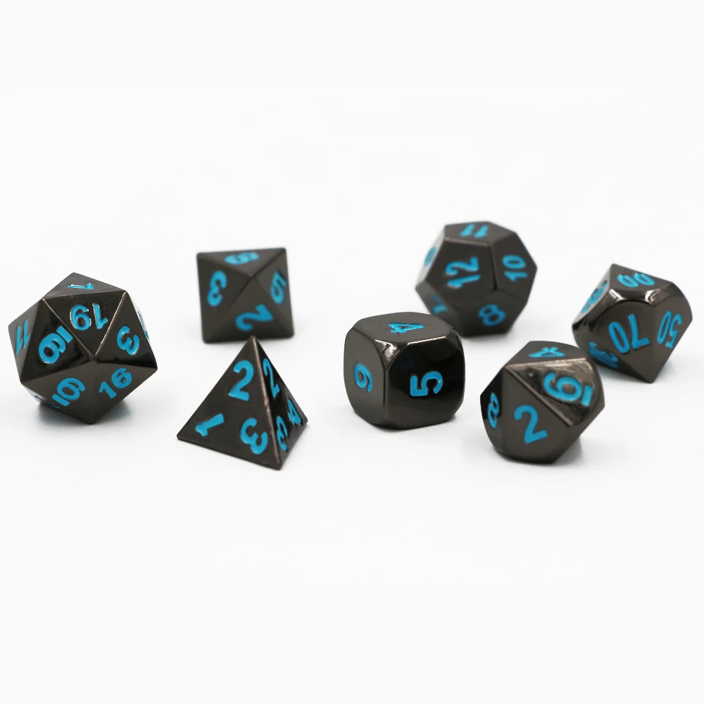 IMDG 7 шт./компл. креативные игральные кости для ролевых игр многогранные