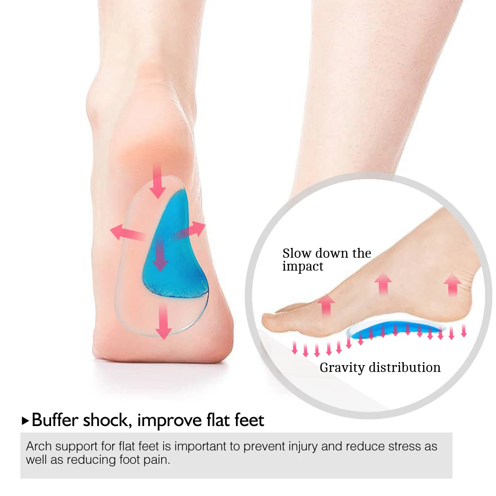 1 пара ортопедический фиксатор арки Поддержка ортопедическая стелька