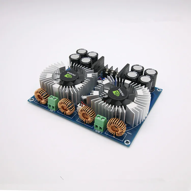 Цифровой аудио усилитель breeze audio tda8954 го DC24V 420 Вт * 2 0 канала AD класса плата с