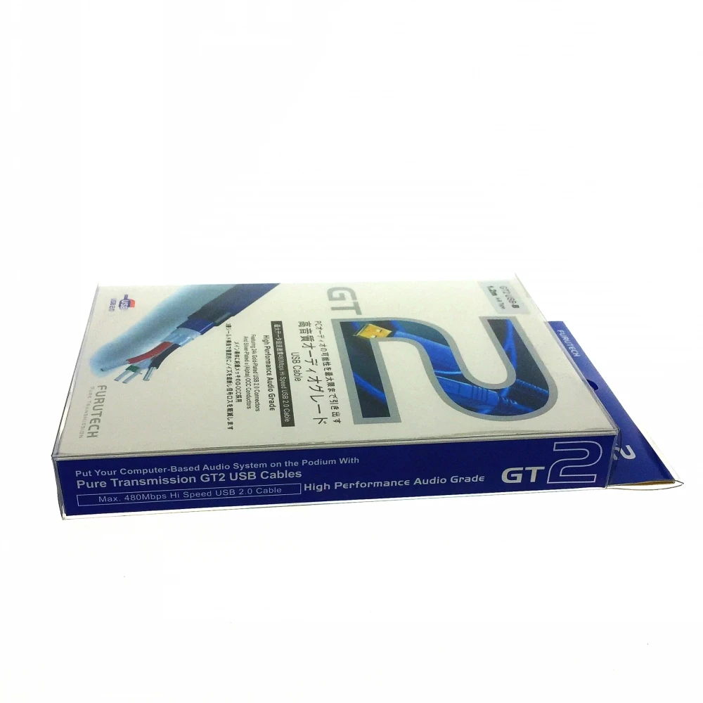 Furutech OCC медь GT2 USB кабель аудио USB 2,0 USB-B A-B посеребренный Vinshle HIFI