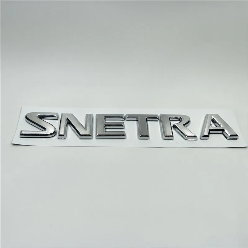 Для Nissan Sentra эмблема задний багажник Знак Логотип Символ наклейка с буквами
