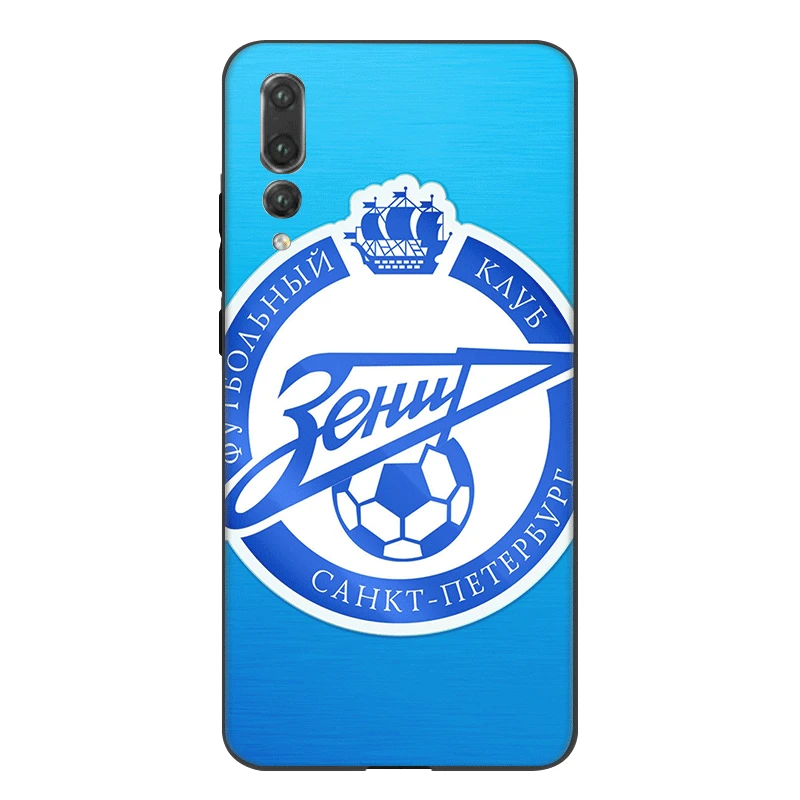 Desxz силиконовый чехол для телефона Honor Note 10 6A 7A 7X8 8X 8C 9 Lite чехол с логотипом Zenit football Club