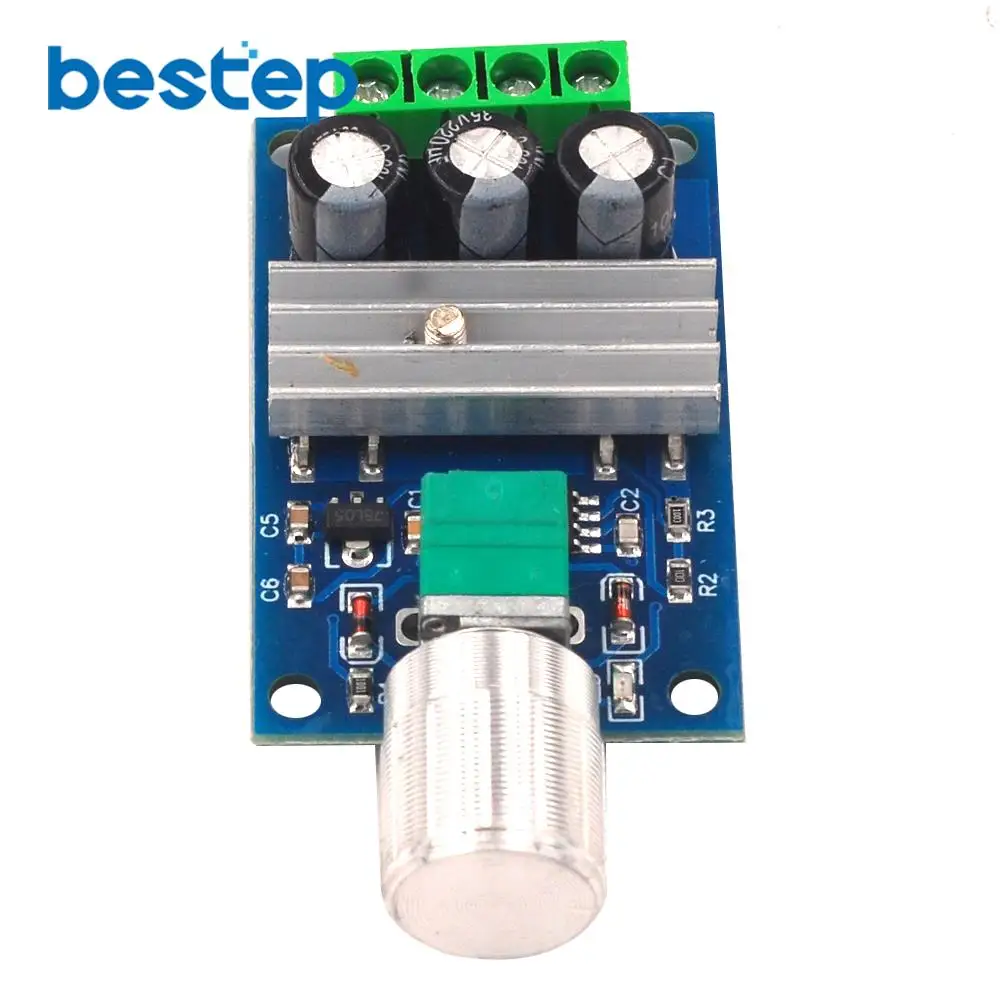 DC 6 V 12 24 28VDC 3A 80 W ШИМ регулятор скорости двигателя Регулятор регулируемой