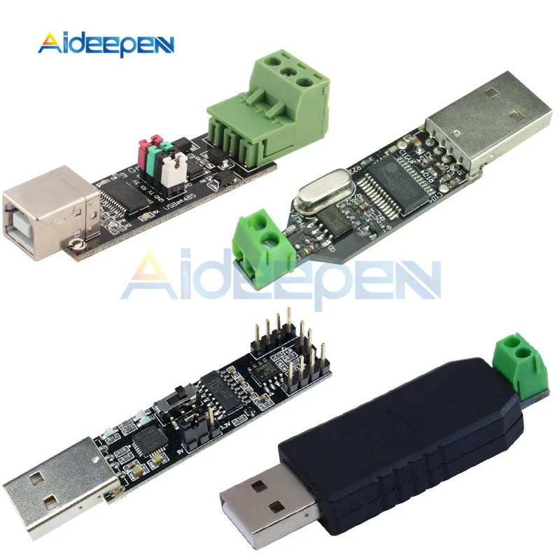 USB к TTL RS485 485 адаптер конвертер PL2303 FT232RL CP2102 плата адаптера модуля|Соединители| |