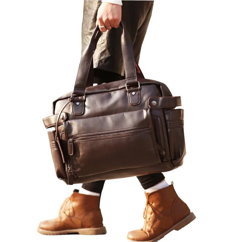 Новые мужские сумки повседневные дорожные вместительная мужская сумка через