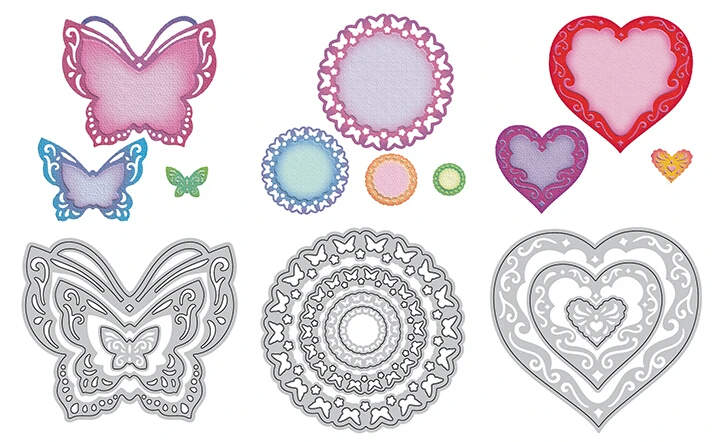 Стальные штампы сделай сам для скрапбукинга искусственная бумага цифровой