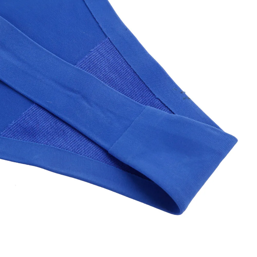 Сексуальное нижнее белье женские шорты из спандекса однотонное черного и