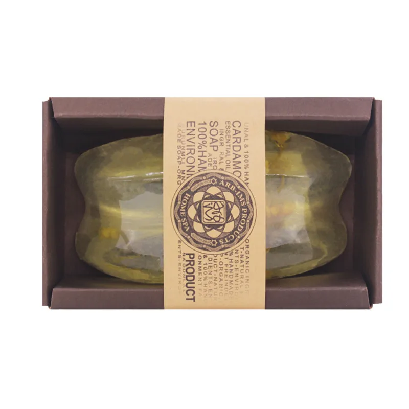 Органическое мыло с жасминовым порошком ручной работы увлажняющее Отбеливающее