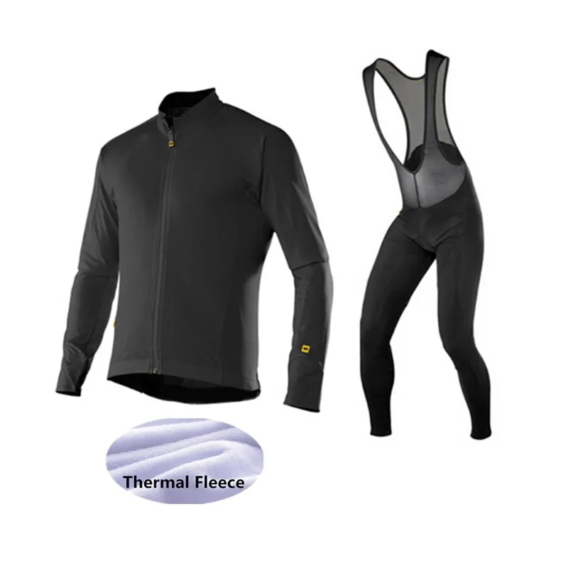 MAVIC мужской зимний термальный флисовый комплект для велоспорта Maillot Ropa Ciclismo