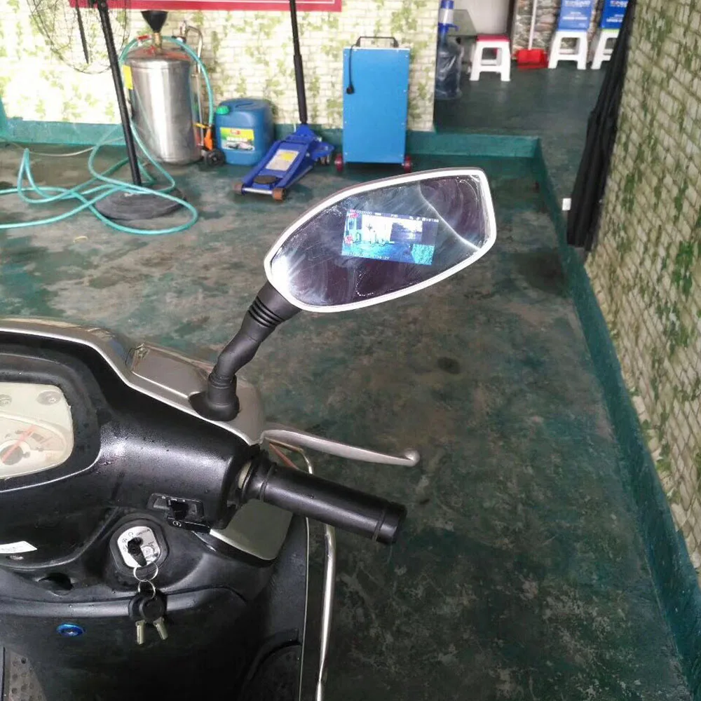 HD тире Камера для MOTO R вождения цикл Регистраторы Moto Двойной объектив видеокамер