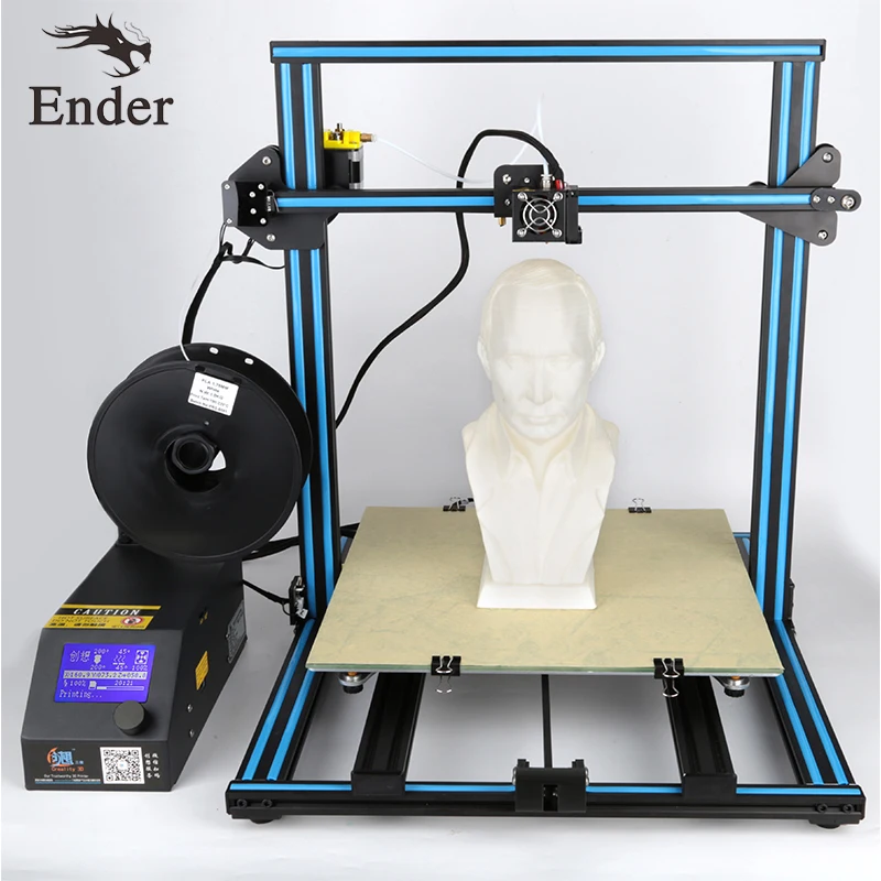 CR 10 4S 3D принтер DIY KIT Большой размер 400*400*400 мм двойная ось Z сигнализация для
