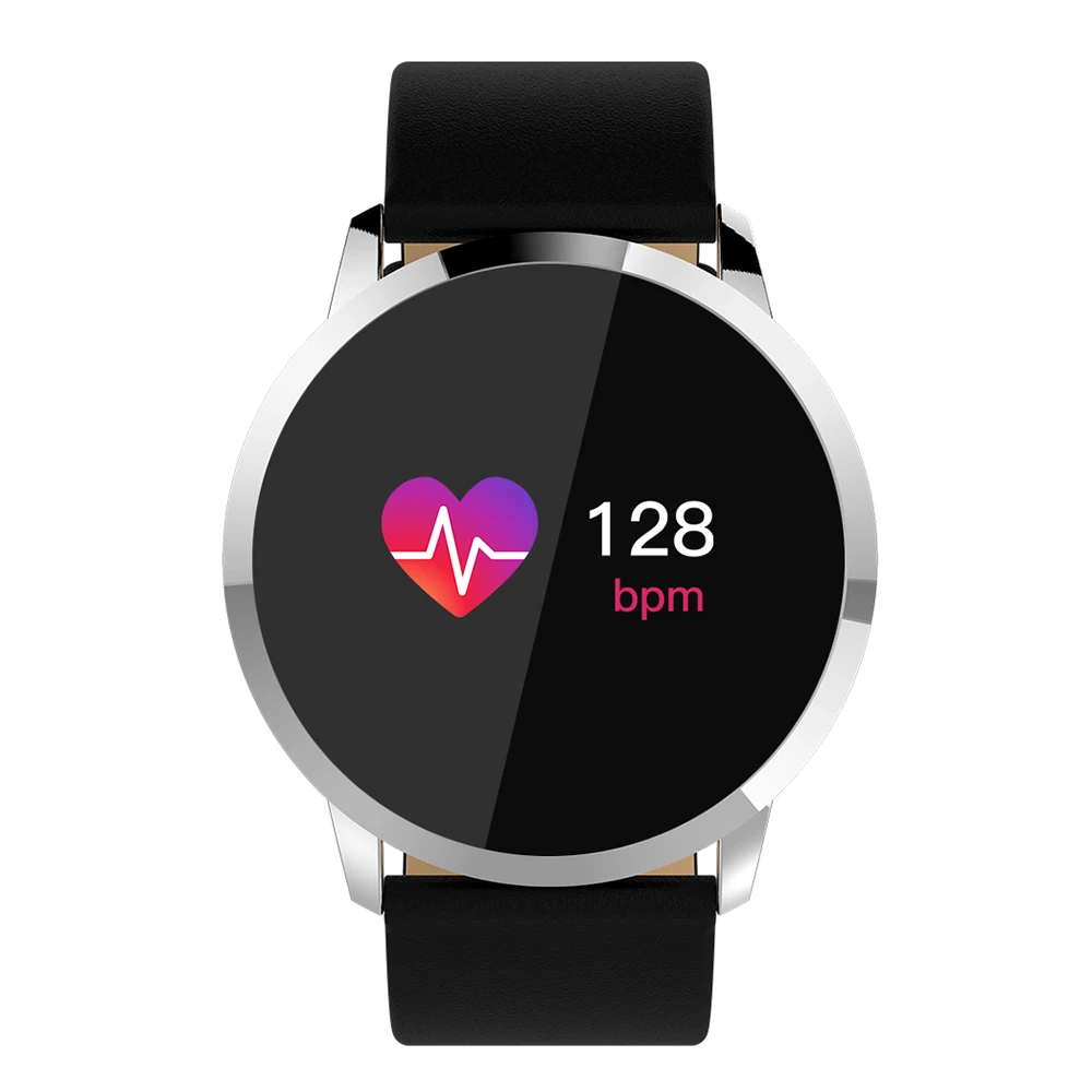 OUKITEL W1 Смарт Часы Heart Rate крови Давление трекер сна веселые игры пить воду