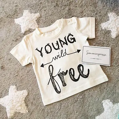 Детская хлопковая футболка с рукавами для маленьких мальчиков и девочек детей