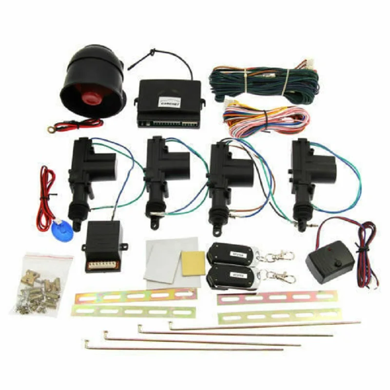 

Universal Car Central 4 Door Locking Unlock Remote System Keyless Entry Kit