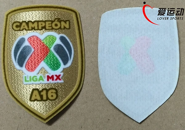 2016 Liga MX Apertura CHAMPIONS TIGER A16 футбольная нашивка мексиканская Лига campeon значки|badge