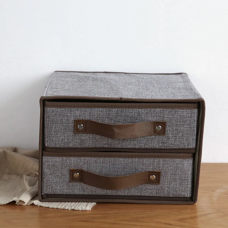 Дома складной ящик для хранения косметики корзины нижнего белья бюстгальтер