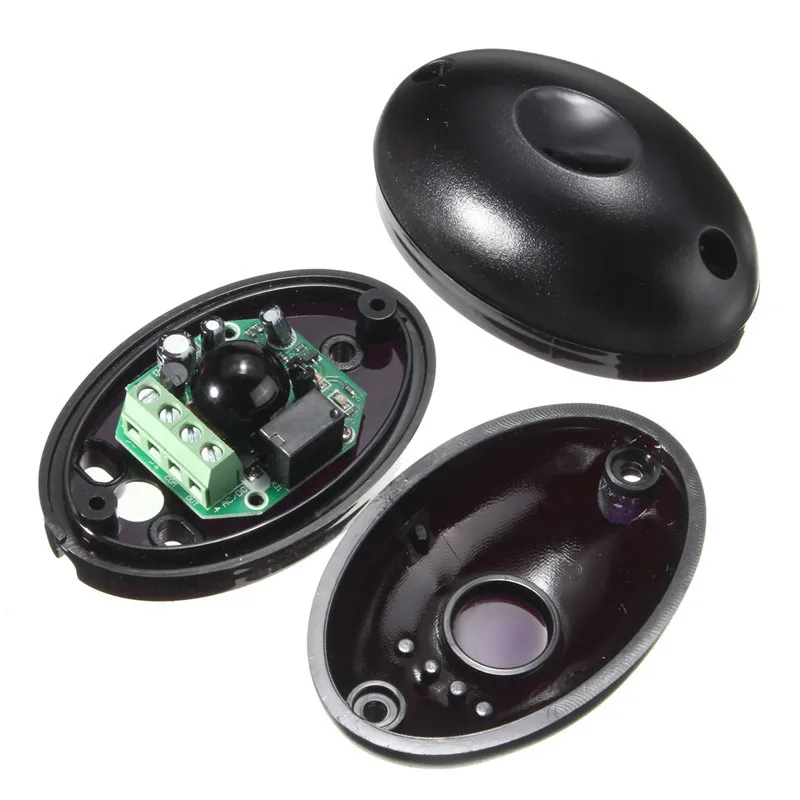 KINJOIN Newest Waterproof Active Photoelectric Single Beam Infrared Sensor Barrier Detector for Gate Door Window | Безопасность и