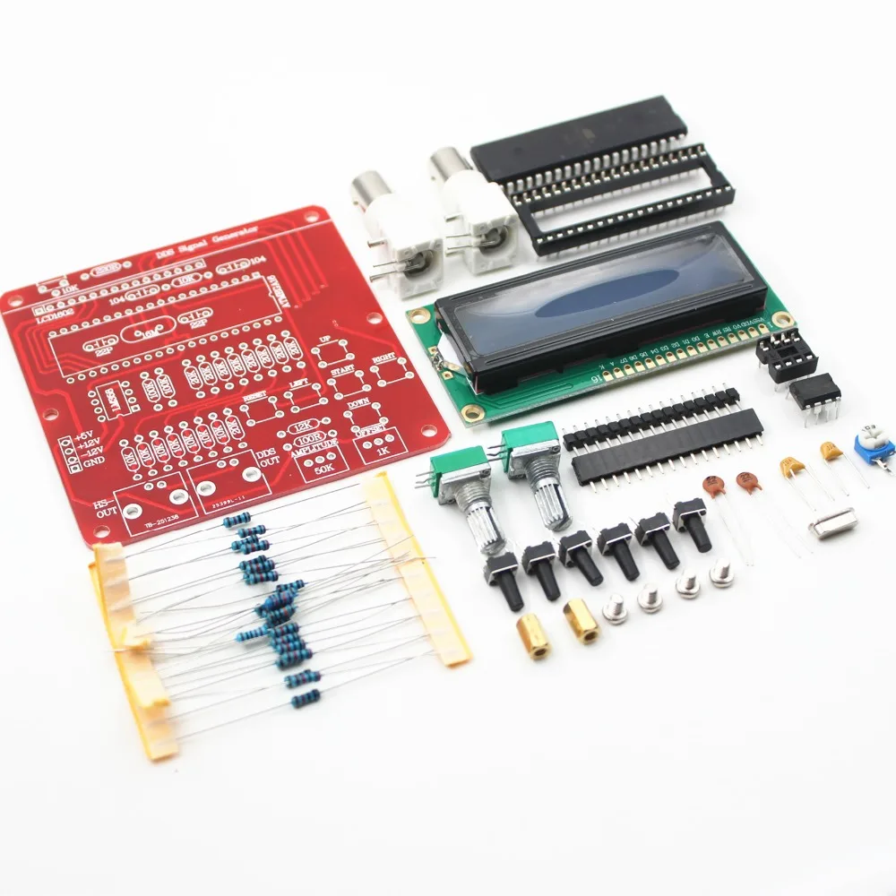 DDS функция генератор сигналов DIY Kit частоты квадратный пилообразный треугольник