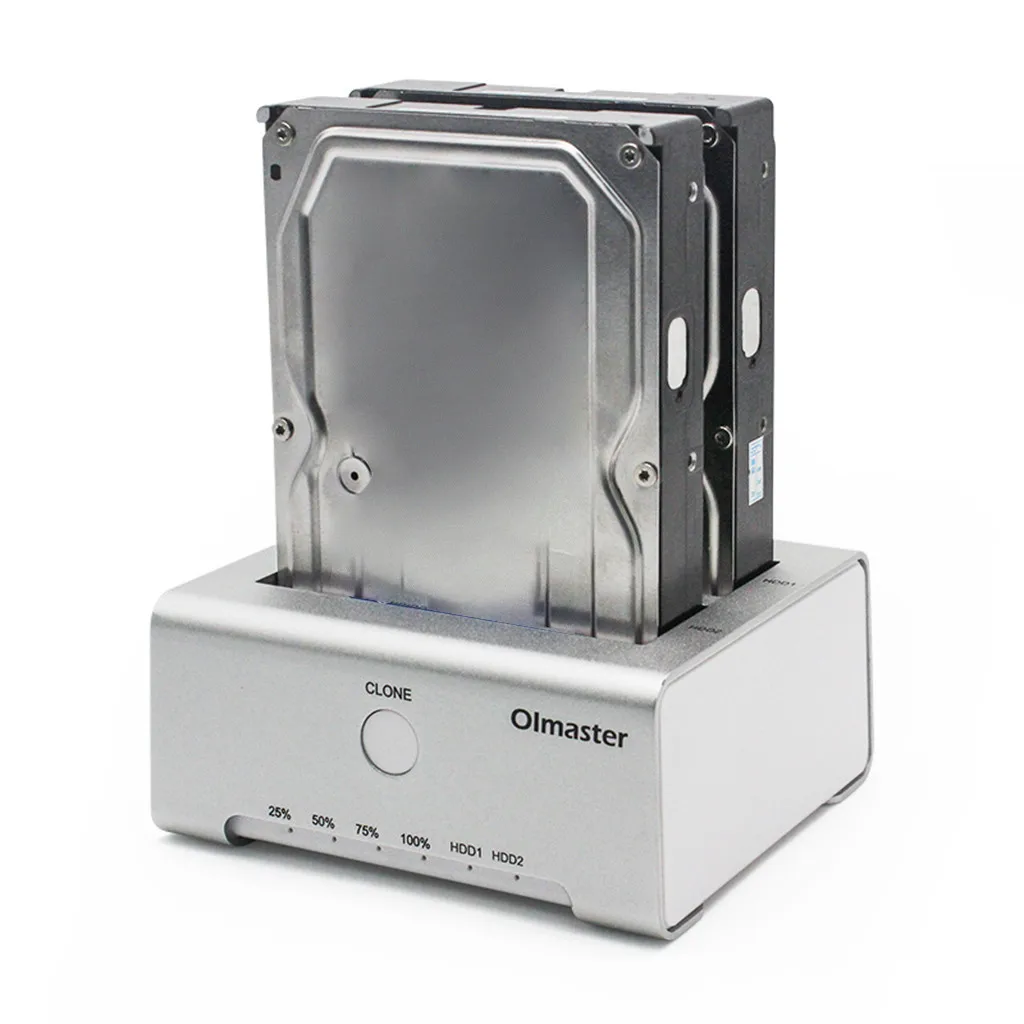 OImaster EB-1051U3 USB3.0 SATA Dual Bay жесткий диск Док-станция для 2,5/3,5 дюймов SATA I/II/III HDD/SSD Оффлайн клон Поддержка 2x8 ТБ