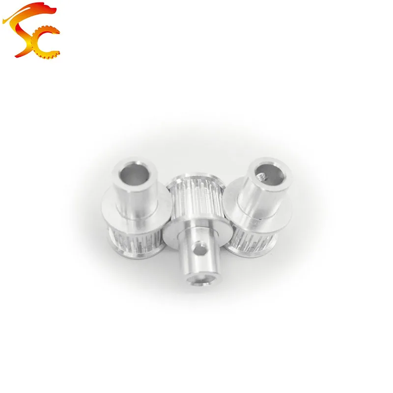 

1PCS/LOT 3D printer pulley MXL 19teeth bore 5mm MXL 19 teeth timing pulley fit for MXL belt width 6-7mm