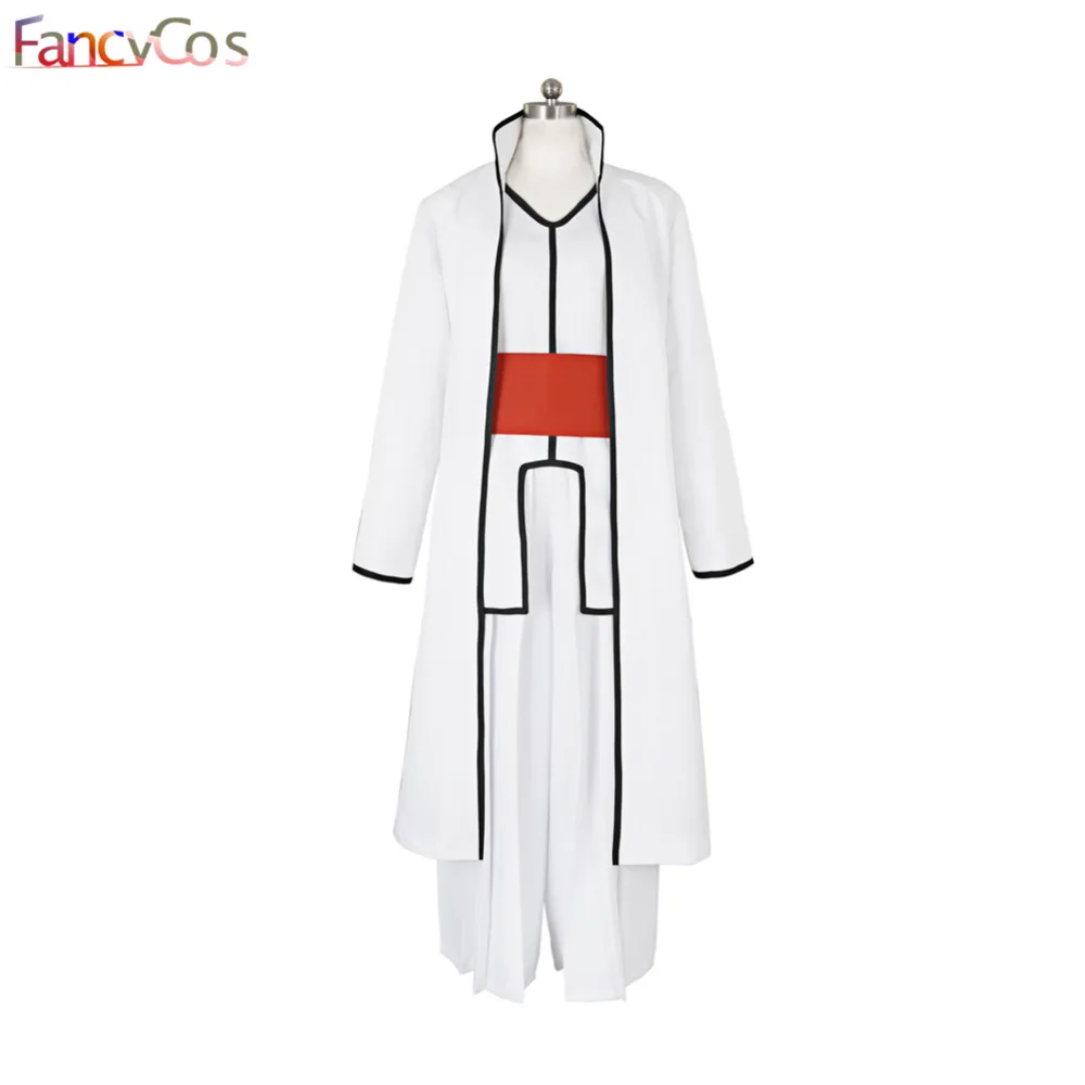 Хэллоуин новинка отбеливатель Aizen Sousuke униформа для косплея костюм игры