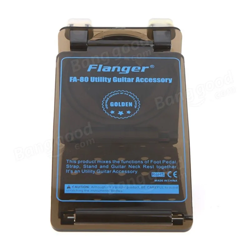 Flanger FA-80 Utility guitar accessory Foot Stool Strap Stand Neck Rest for Folk Guitar and Classical | Спорт и развлечения